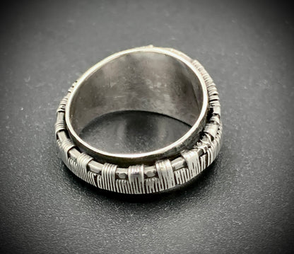 WOVEN WARRIOR RING - SIZE 6
