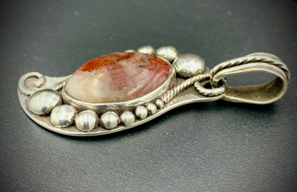 AGATE SPACE COWBOY PENDANT