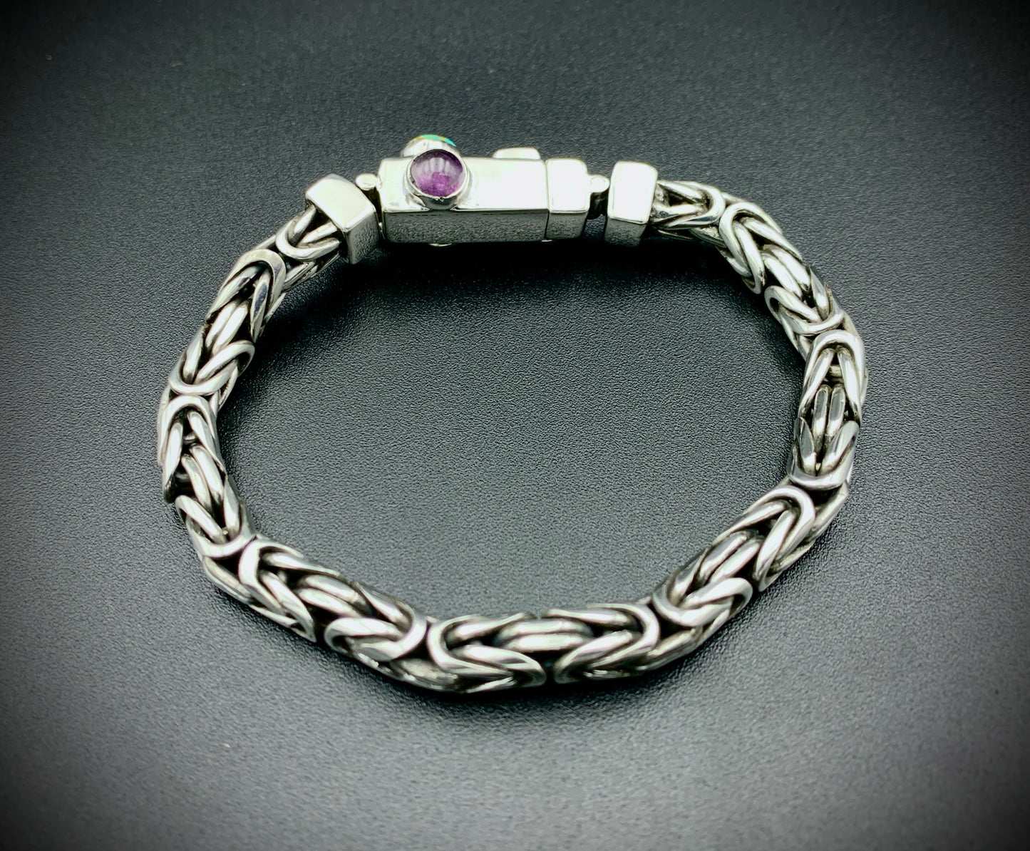 BYZANTINE CHAIN BRACELET 6MM CUSTOM SIZES!