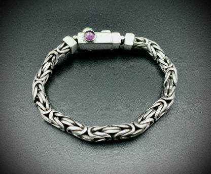 BYZANTINE CHAIN BRACELET 6MM CUSTOM SIZES!