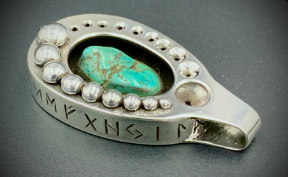 VIKING COWBOY RUNE DREAMER PENDANT