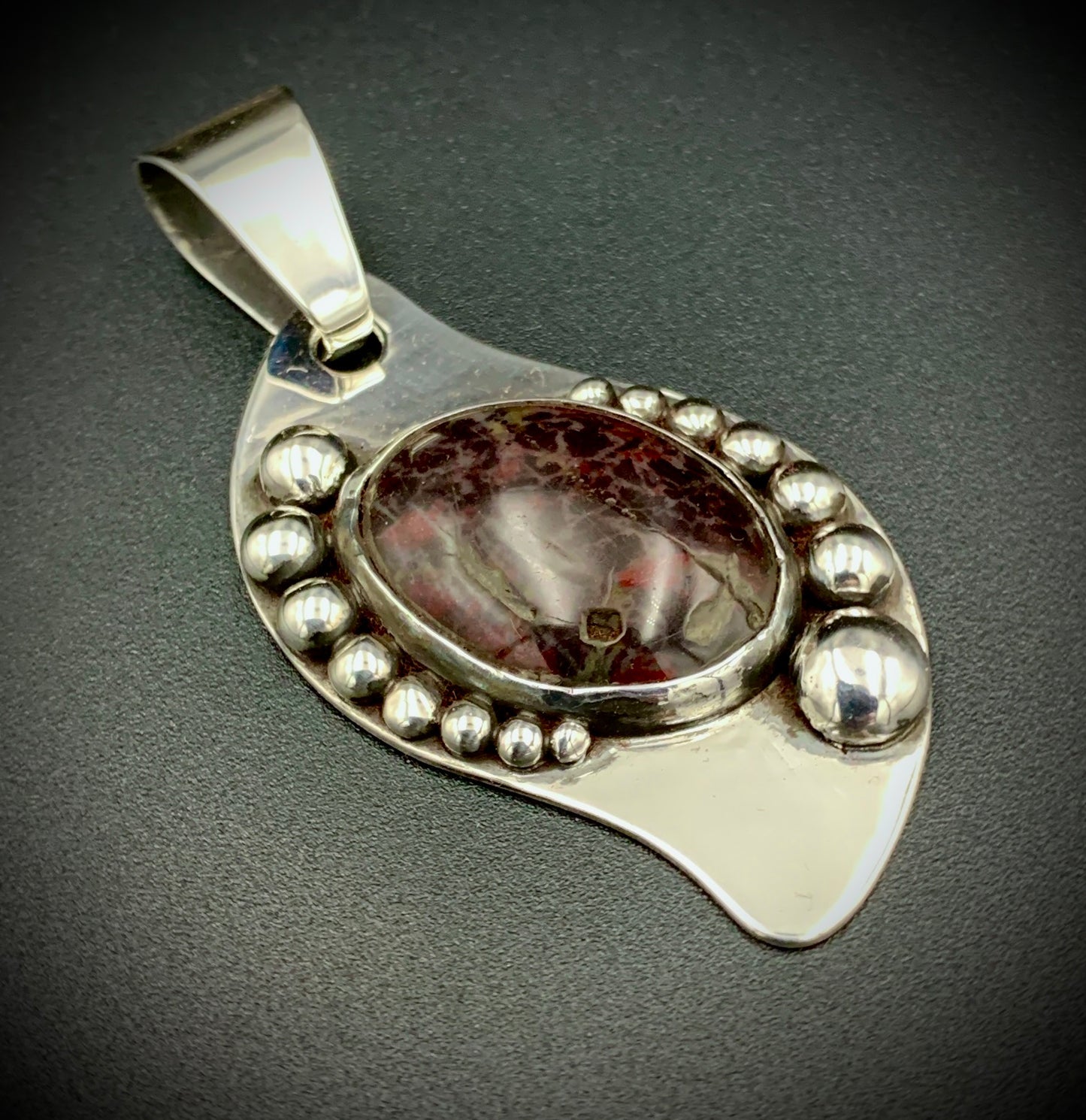 AGATE SPACE COWBOY PENDANT