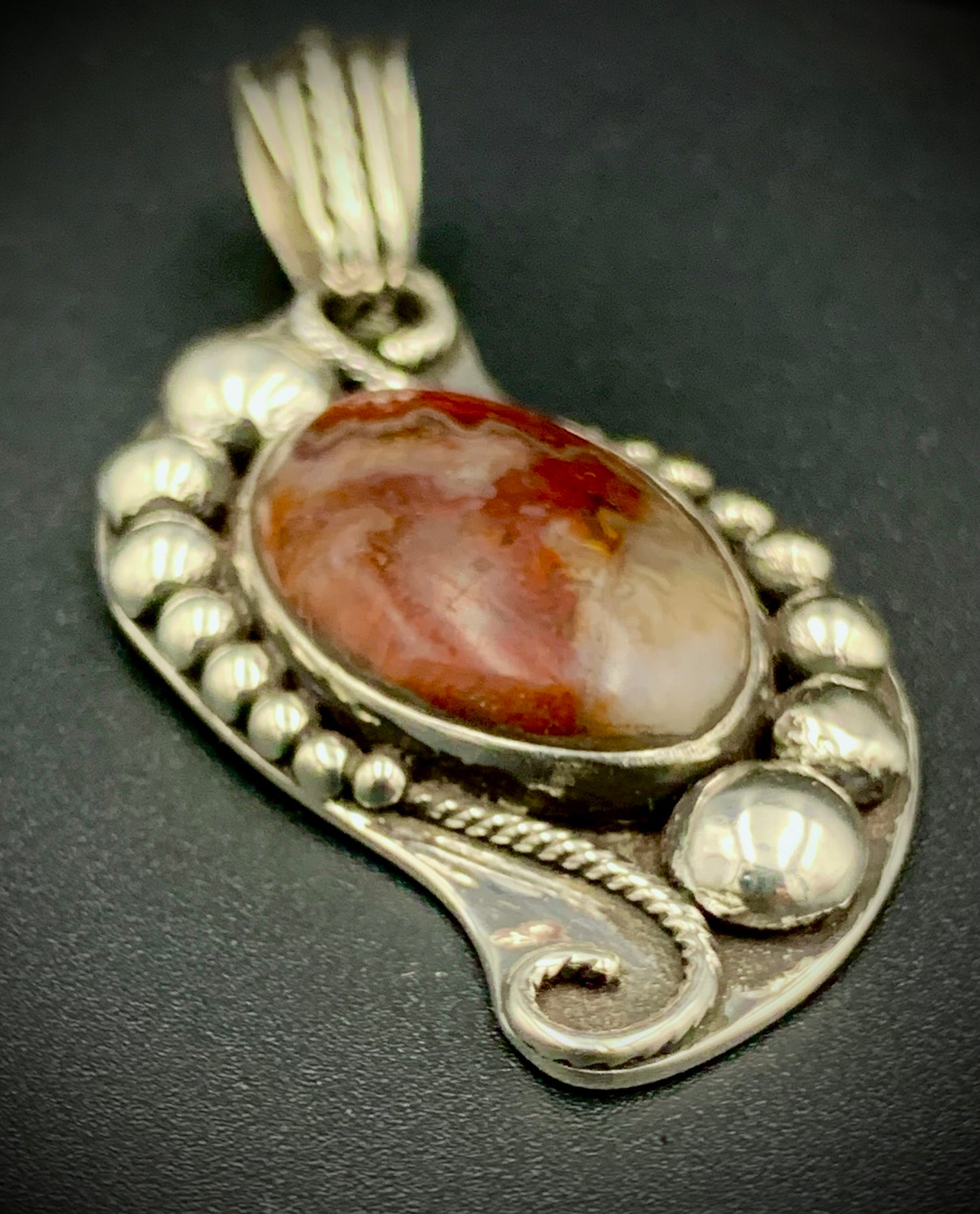 AGATE SPACE COWBOY PENDANT