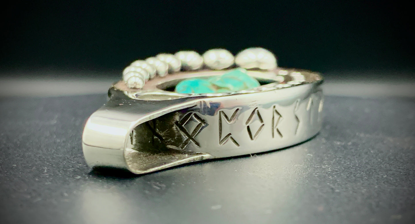 VIKING COWBOY RUNE DREAMER PENDANT