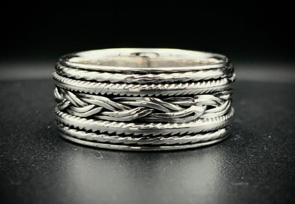 WOVEN PATHS RING - SIZE 11