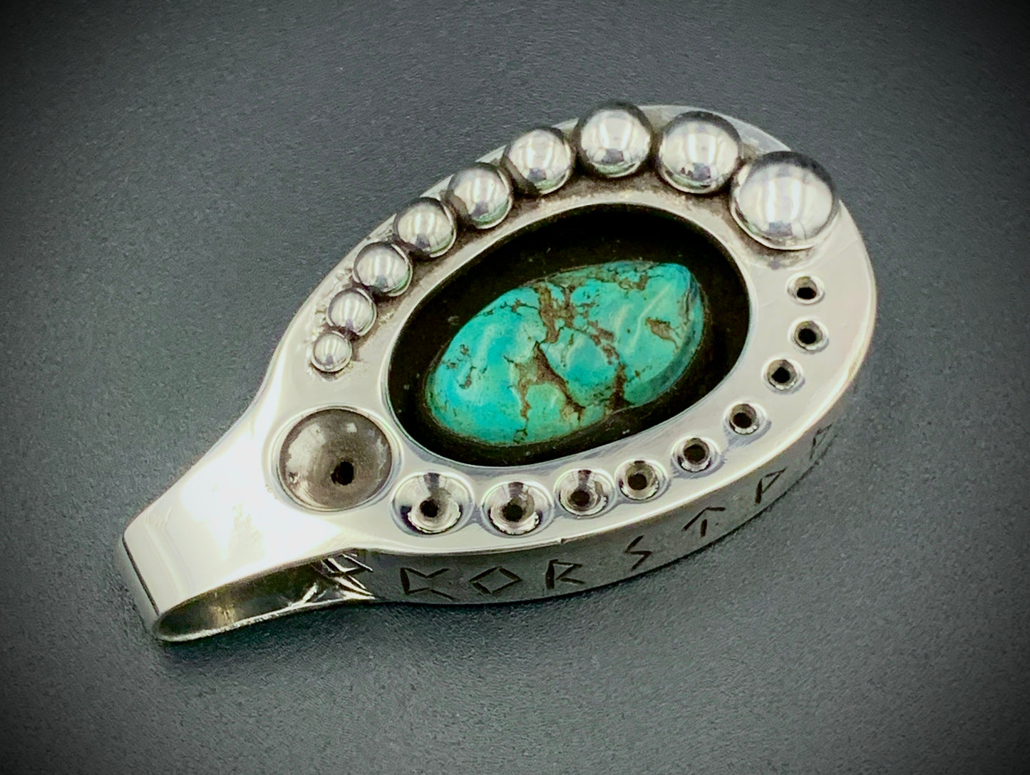 VIKING COWBOY RUNE DREAMER PENDANT