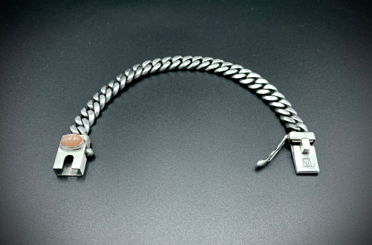 SUNSET MOONCHILD CUBAN LINK BRACELET 9MM - SIZE 8 INCH