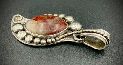 AGATE SPACE COWBOY PENDANT