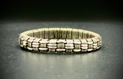 WOVEN BAND RING - SIZE 12