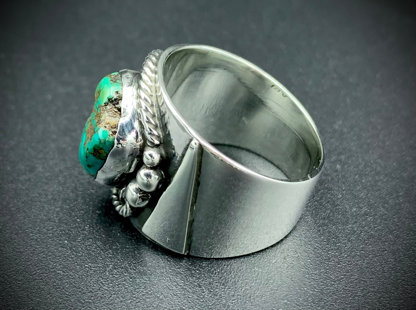 TURQUOISE POWER RING SIZE 9