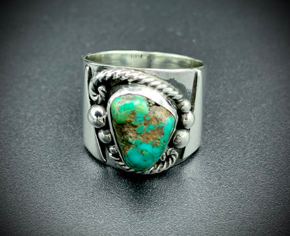 TURQUOISE POWER RING SIZE 9
