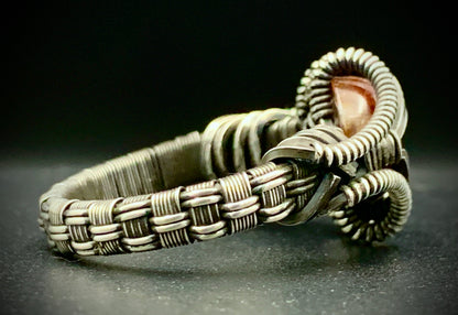 FIRE AGATE RING - SIZE 13