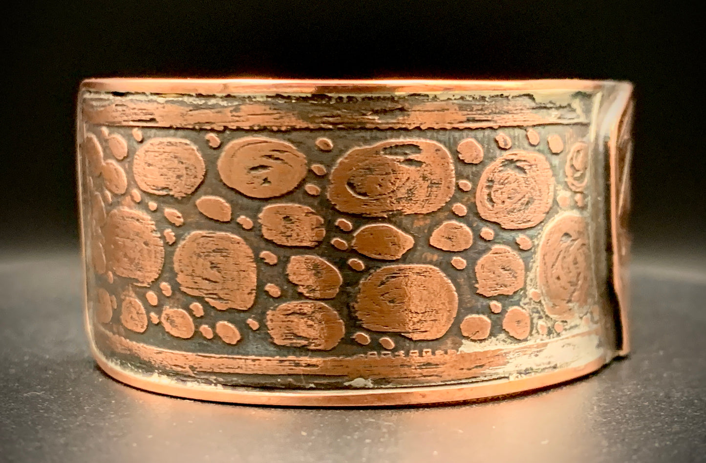 EYE OF HORUS COPPER CUFF BRACELET