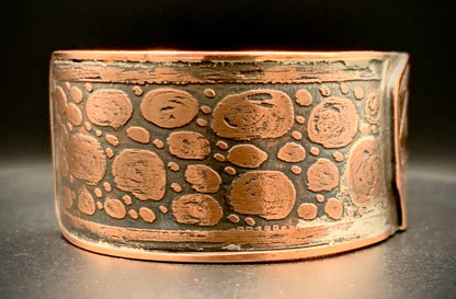 EYE OF HORUS COPPER CUFF BRACELET