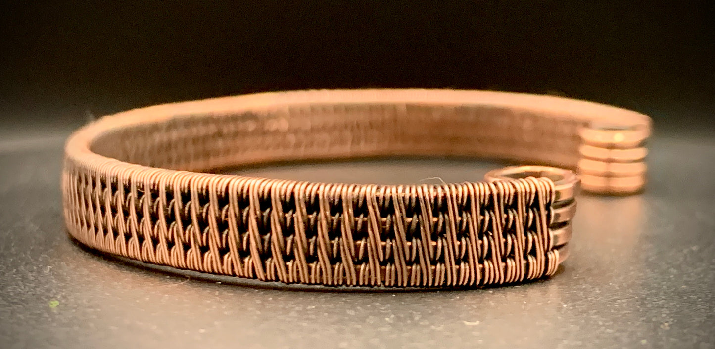 COPPER COMPANION WOVEN BRACELET