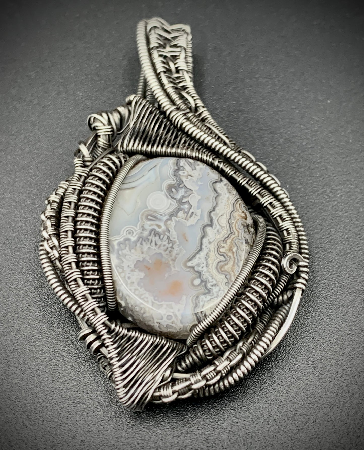 CLOUD WARRIOR WIRE WRAP PENDANT