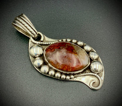 AGATE SPACE COWBOY PENDANT