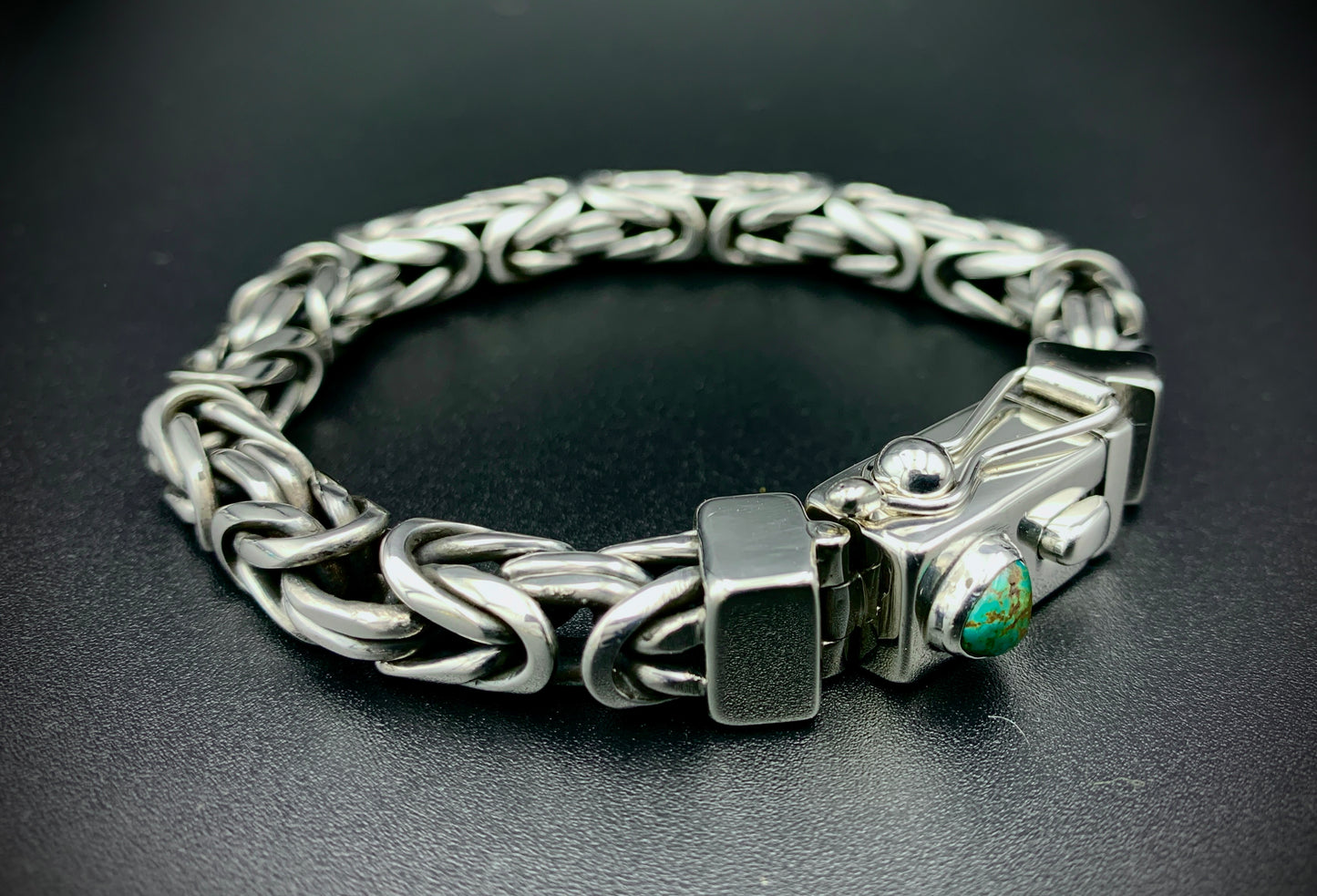 CHUNKY BYZANTINE BRACELET 9MM CUSTOM SIZES!