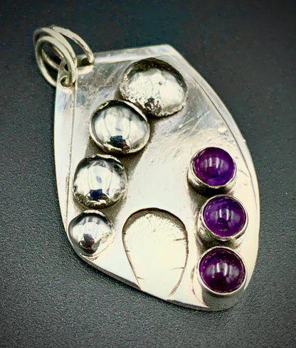 AMETHYST COSMIC WARRIOR PENDANT