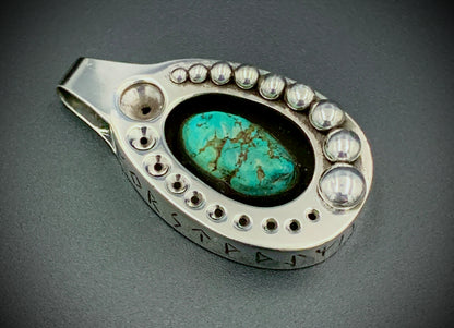 VIKING COWBOY RUNE DREAMER PENDANT