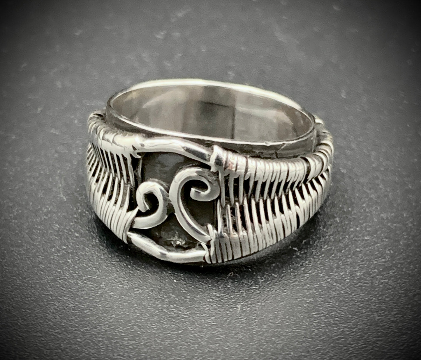 WOVEN WARRIOR RING - SIZE 6