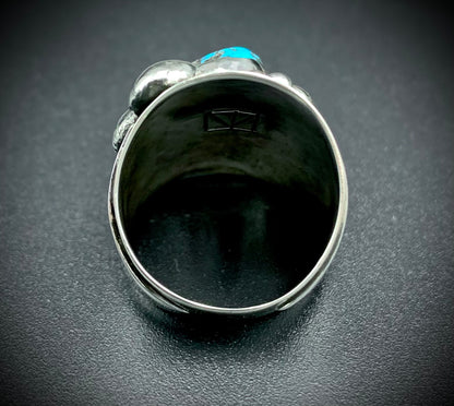 TURQUOISE POWER RING SIZE 6