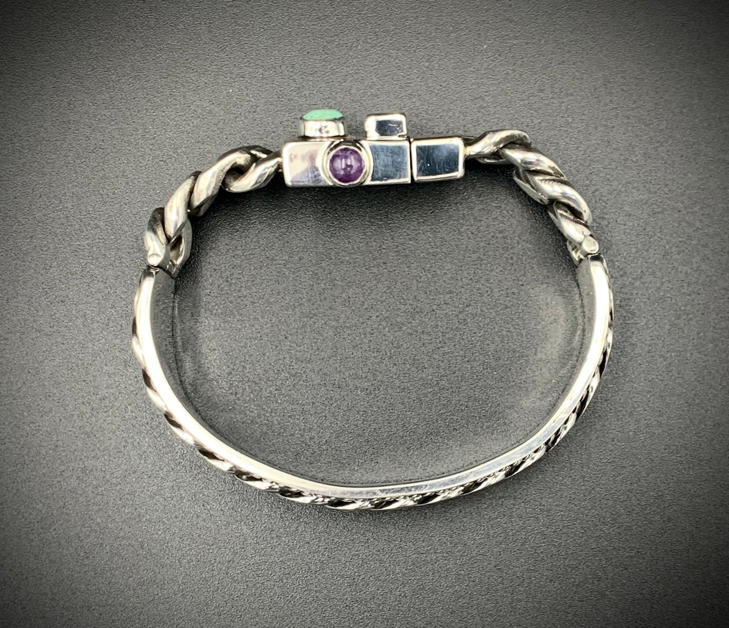 SPIRIT GANGSTER HYBRID CUFF/CHAIN BRACELET - SIZE 8.5 INCH