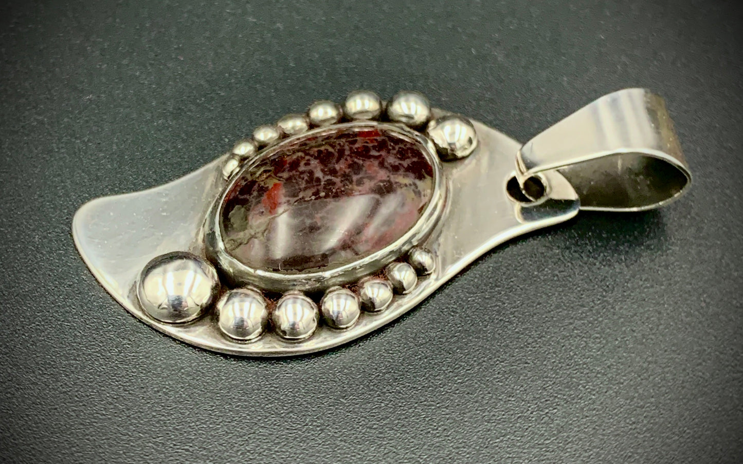 AGATE SPACE COWBOY PENDANT