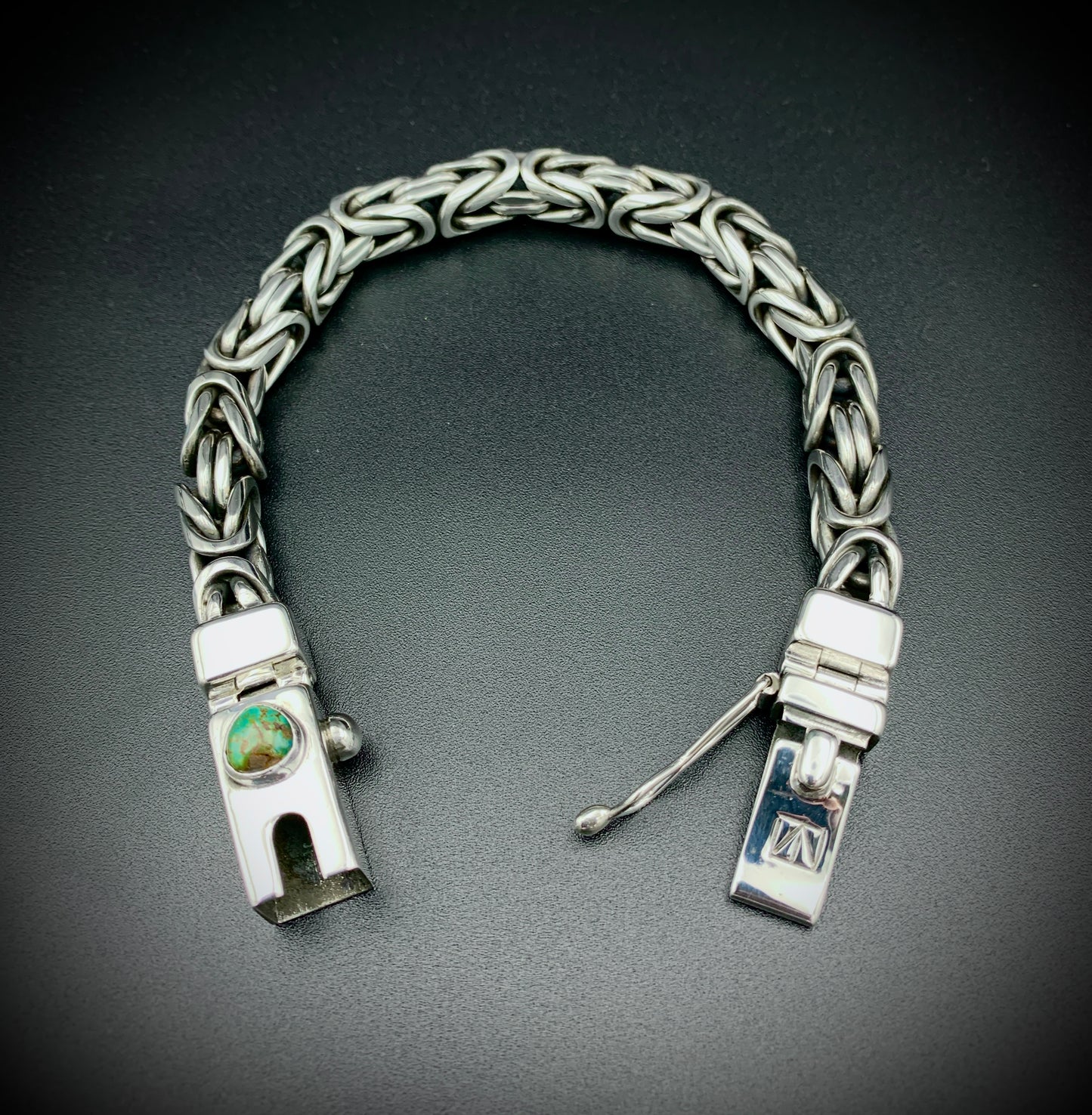 CHUNKY BYZANTINE BRACELET 9MM CUSTOM SIZES!