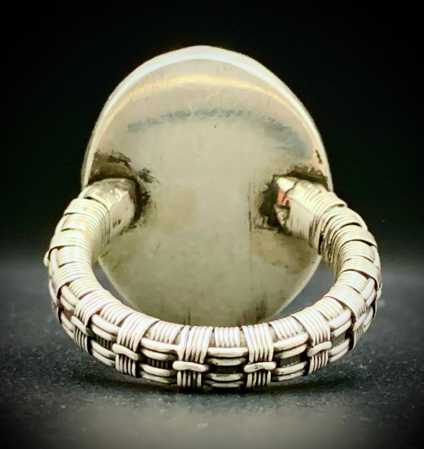 PINK OPAL RING - SIZE 8