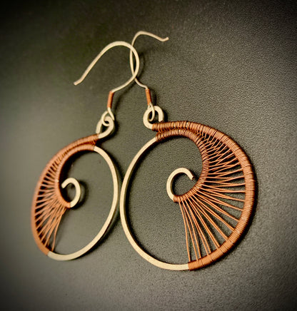 SACRED SPIRAL EARRINGS