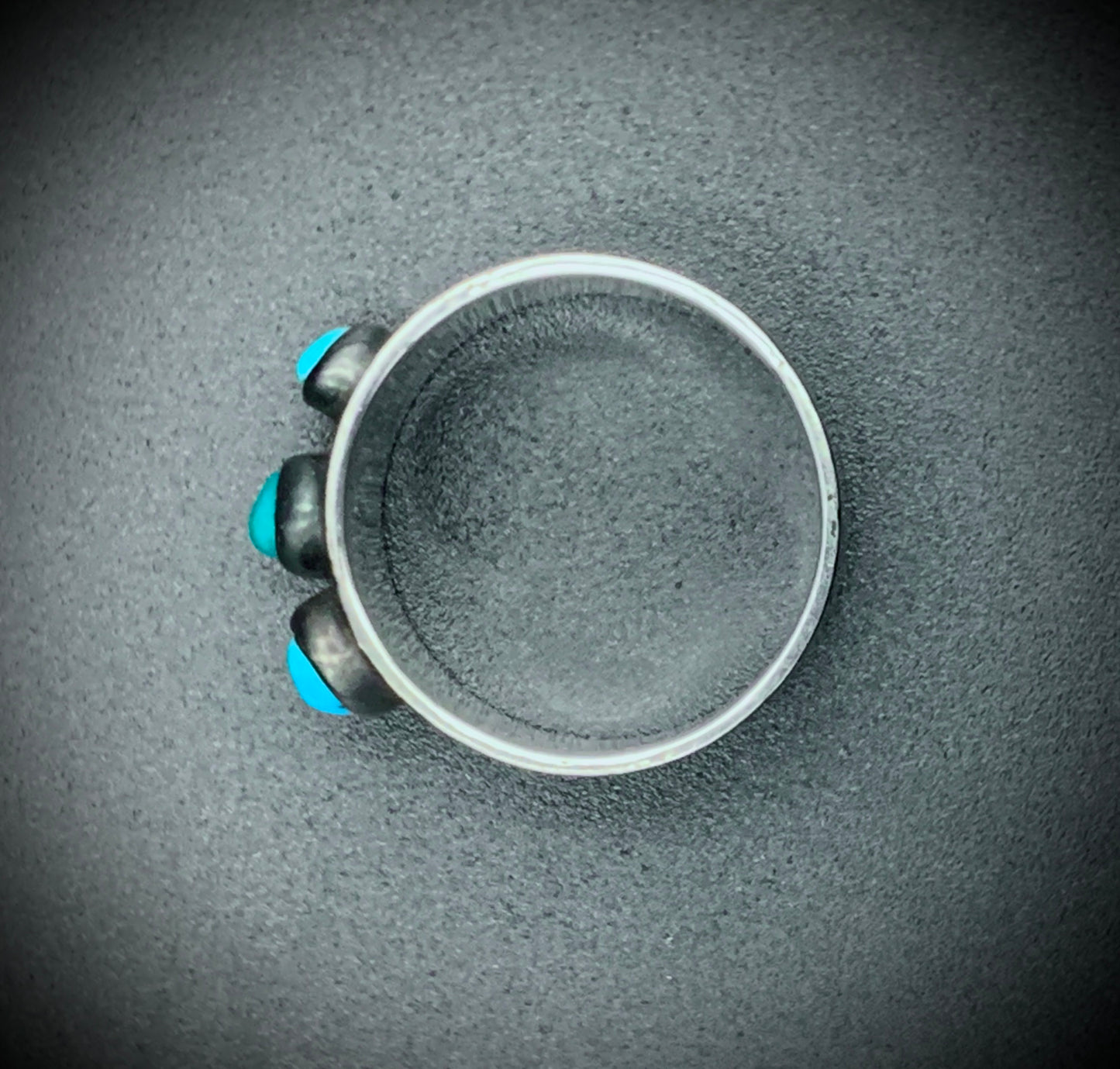 TURQUOISE STARRY NIGHT RING - SIZE 9