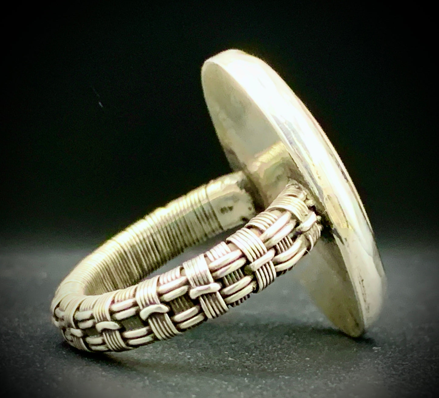 PINK OPAL RING - SIZE 8