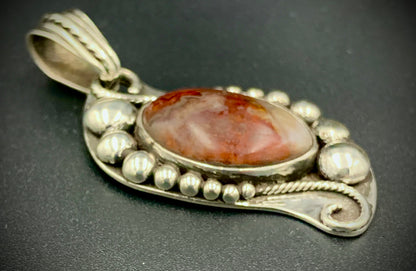 AGATE SPACE COWBOY PENDANT