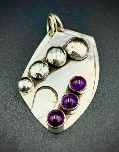 AMETHYST COSMIC WARRIOR PENDANT