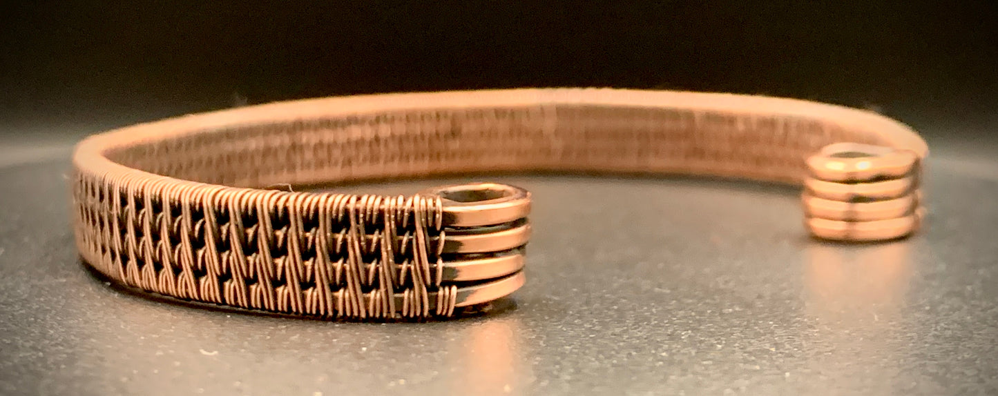 COPPER COMPANION WOVEN BRACELET