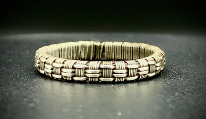 WOVEN BAND RING - SIZE 12