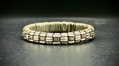 WOVEN BAND RING - SIZE 12