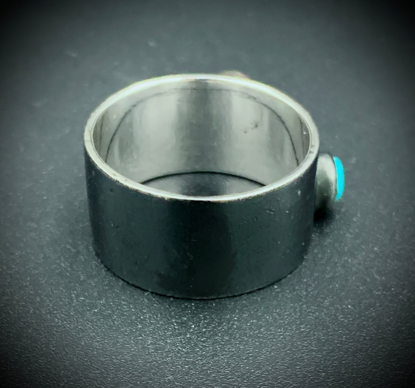 TURQUOISE STARRY NIGHT RING - SIZE 9