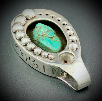 VIKING COWBOY RUNE DREAMER PENDANT