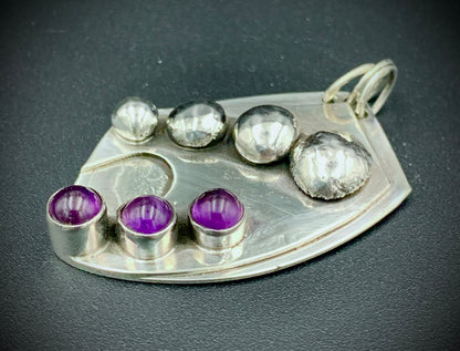 AMETHYST COSMIC WARRIOR PENDANT