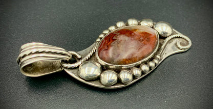 AGATE SPACE COWBOY PENDANT