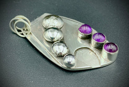 AMETHYST COSMIC WARRIOR PENDANT