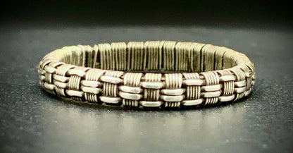 WOVEN BAND RING - SIZE 12