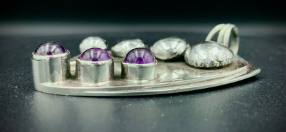 AMETHYST COSMIC WARRIOR PENDANT