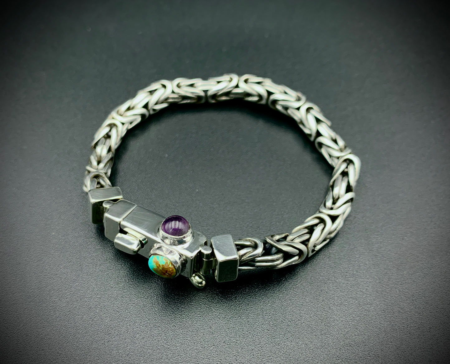BYZANTINE CHAIN BRACELET 6MM CUSTOM SIZES!