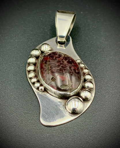 AGATE SPACE COWBOY PENDANT