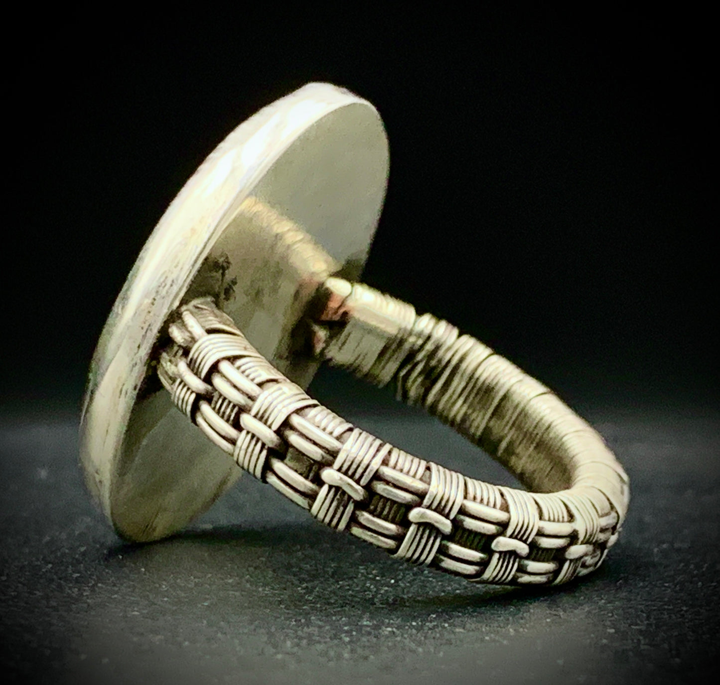 PINK OPAL RING - SIZE 8