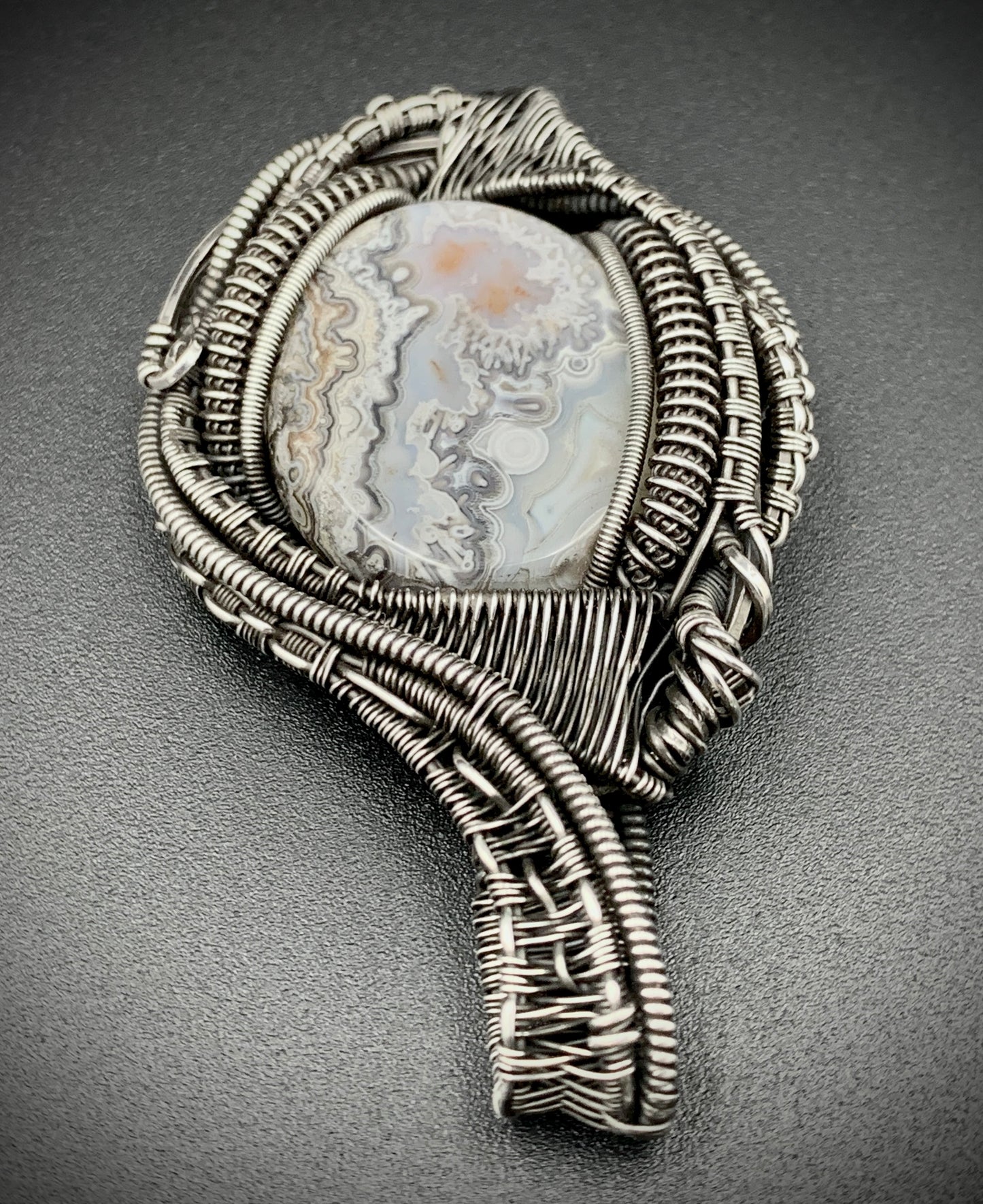 CLOUD WARRIOR WIRE WRAP PENDANT