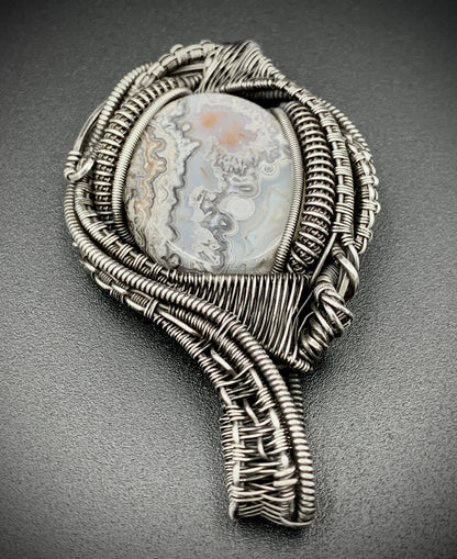 CLOUD WARRIOR WIRE WRAP PENDANT